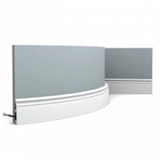 Плинтус гибкий Orac Decor SX195F Полиуретан 2000*80*19 мм