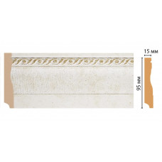 Плинтус напольный Decomaster 153-40 ДМ (95*12*2400)