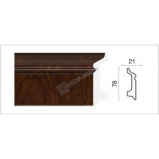 Плинтус широкий 1221-2 Decor Dizayn