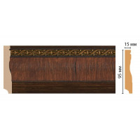 Плинтус напольный Decomaster 153-2 ДМ (95*12*2400)