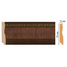 Плинтус напольный Decomaster 153-2 ДМ (95*12*2400)